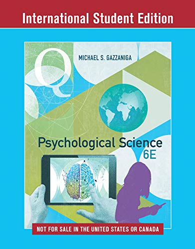 Psychological Science with Ebook and InQuizitive ISE - International Student Edition 6e